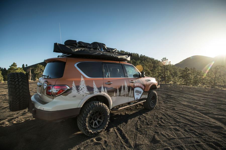  Nissan Armada Mountain Patrol 2018 года  (фото 16 из 20)